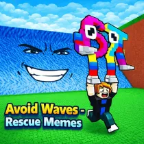 Avoid Waves - Rescue Memes!