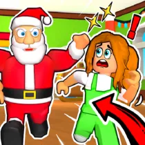 Obby: Escape from Santa!