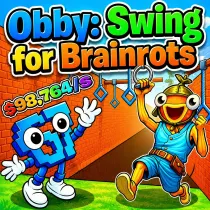 Obby: Swing for brainrots!