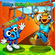 Obby: Swing for brainrots!