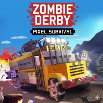 Play Zombie Derby: Pixel Survival now!