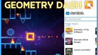 Explore Top Scratch Games Geometry Dash to Play Free Online now!